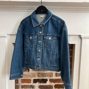 Madewell x ISKO Reconstructed Denim Jacket (size s)